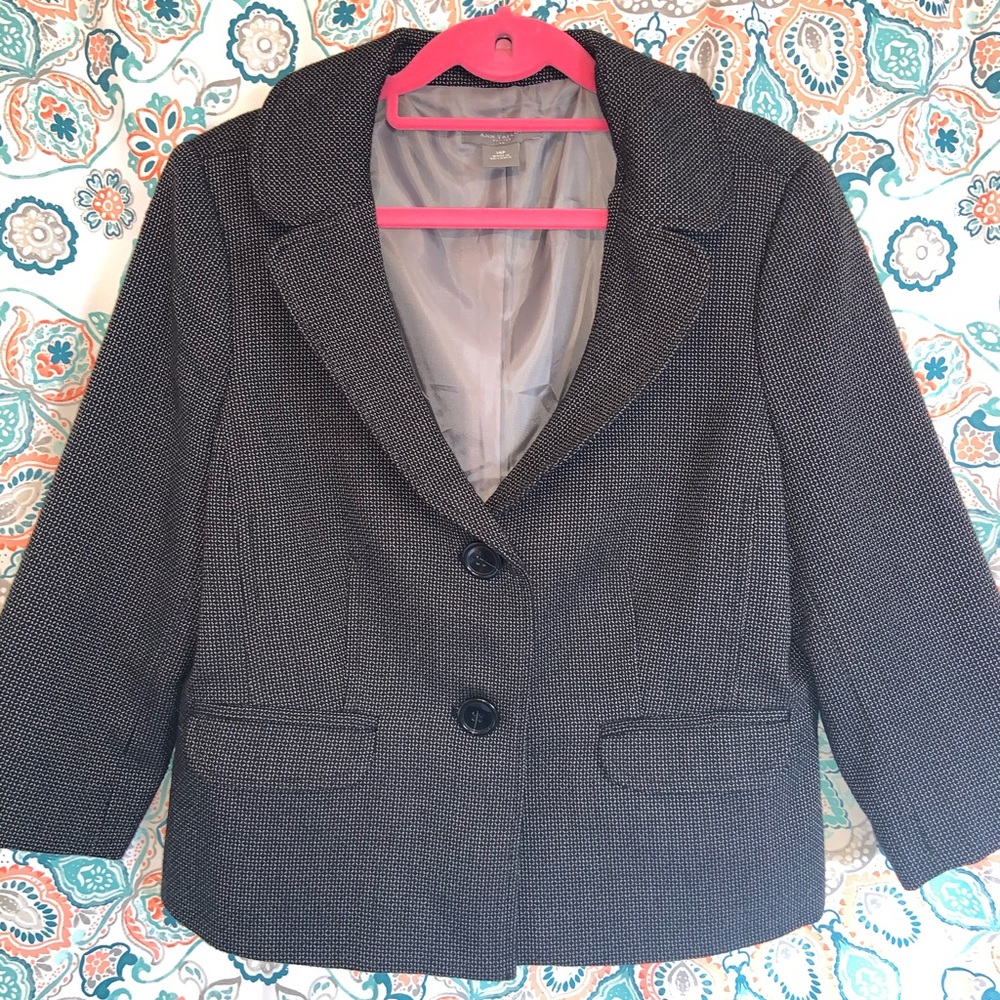 Ann Taylor Petites Cropped Blazer